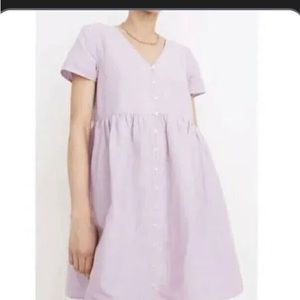 Madewell Purple Mini Dress
